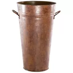 Gardener Select 12" Tall Bucket with Handle Rusty 6.7"x4.7"x12" 24/CS