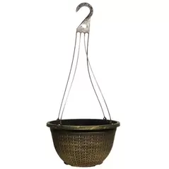 Grower Select 12.00 Boxwood Hanging Basket Mahogany with Hanger 50/CS
