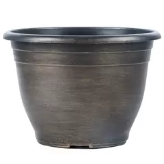 Grower Select 10.00 Tara Pot Gold Wash 6.5 Liter 1.72gal 48/CS - 10.83in OD x 7.68in H LF1102