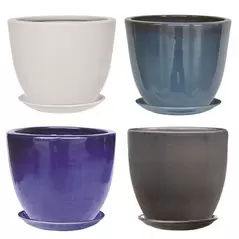 MCarr 54pc Egg Planter w/ Saucer Pallet Mix Colors