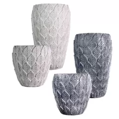 MCarr 30PC Liconfiber Leaf Planter Plt Mix