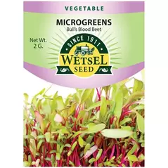 Microgreens, Bull'S Blood Beet - 2 Gram