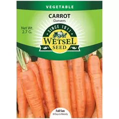 Carrot, Danver Half Long - 2.7 grams