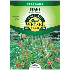 Beans, Scarlet Runner Pole - 10 Gram
