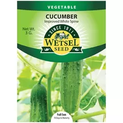 Cucumber, White Spine - 3 Gram
