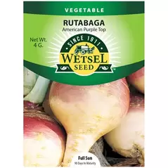 Rutabaga, American Purple Top - 4 grams