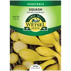 Squash, Summer Crookneck - 3.5 grams