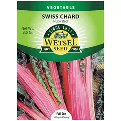 Swiss Chard, Red - 3.5 grams