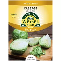 Heirloom, Golden Acre Cabbage 2gram