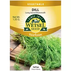 HEIRLOOM, DILL LG ISLAND 1.35G
