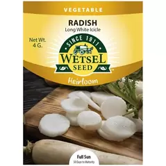 HEIRLOOM, LNG WH ICICLE RADISH
