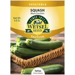 HEIRLOOM, SQUASH BLK ZUCCHINI