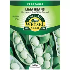 Limas, White Seeded Henderson - 10 Gram