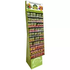 Wetsel 600PKT Veg/Flower Asst W/1 Floor Rack