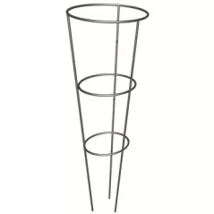 Panacea 42" 3 Leg 3 Ring Galvanized Tomato Cage