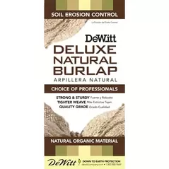 Dewitt Deluxe Natural Burlap 7oz 3'x48' Retail Burlap