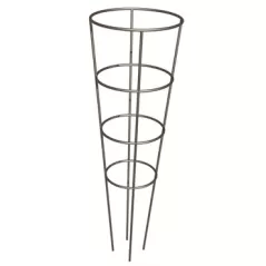 Panacea 54" Tomato Cage 4 Leg 4 Ring Galvanized