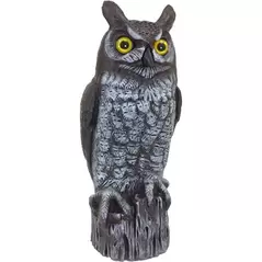 Dalen 16" Great Horned Owl Hand-Painted