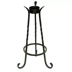 E-V Victorian Globe Stand Black for 10"-14" Globes