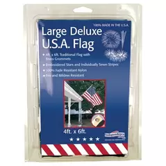 FlagZone 4'x6' Nylon Sewn & Embroidered US Flag
