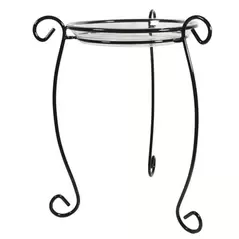 Plastec 18" Simply Perfect Plant Stand Black