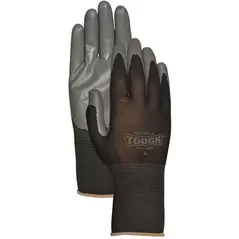 BGC Nitrile Tough Glove Medium Black