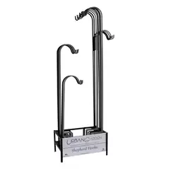 AGW 40pc UrbanGarden Hook Assortment Black & Slate