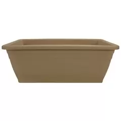 HC 24" Deck Rail Planter Sandstone