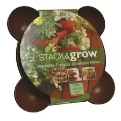 Algreen Stack N Garden Modular Stacking Planter System