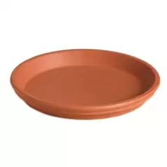 Deroma 6.7" Saucer Terra Cotta Clay Case Pack
