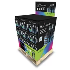 FITT 24pc 5/8"x50' Force Grey w/ Blue Stripe w/ Display