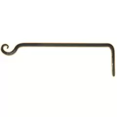 Hookery 15" Straight Hanger W/ Upturned Hook