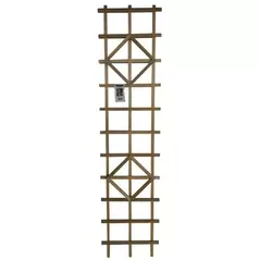 Heritage Wood 18"x72" Diamond Ladder Trellis