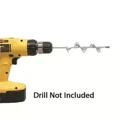Jisco 9" Bulb Planter Auger 1-9/16" Hole Diameter