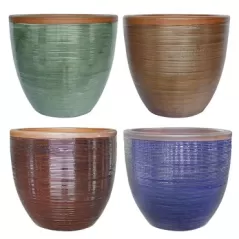 MCarr 24pc Spun Planter Pallet Mixed Colors