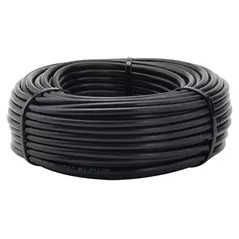 NET PE FLEX MICROTUBE 1000FT ROLL 5/3MM BLK