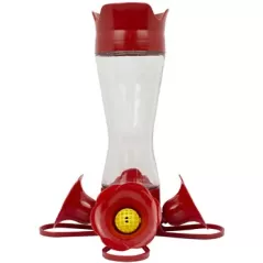 Perky Pet 8oz Glass Hummingbird Feeder w/4 Ports