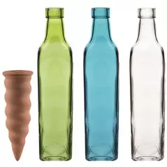 SSI Never Dry Plant Pal With Vintage Water Bottle Assortment