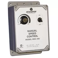 SCHF MSC-400 MANUAL VARIABLE SPEED FAN CONTROL