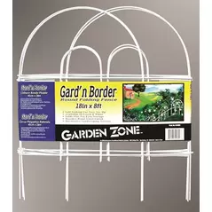 Origin Point 18"x8' White Round Folding Fence