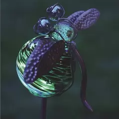 E-V Illuminarie Dragonfly Stake 36" Tall W/ 4" Globe