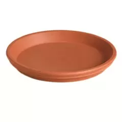 Deroma 11.4" Saucer Terra Cotta Clay Case Pack