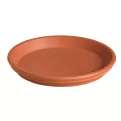 Deroma 14.2" Saucer Terra Cotta Clay Case Pack