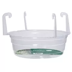 CWP 12" Hanging Basket Drip Pan with PDQ