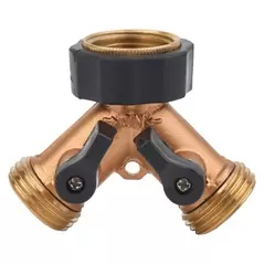 Melnor Brass 2-Way Hose Valve