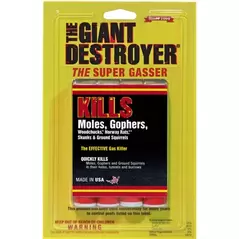 Giant Destroyer Super Gassers 1.75oz 4/card Gopher Gasser HAZ