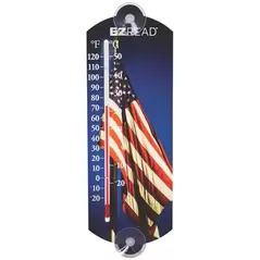 Headwind 10" EZ Read Deco In/Out Thermometer American Flag