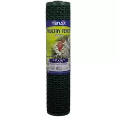 Tenax 3'x25' Poultry Fence Green