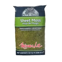 Mosser 325 Sqin Green Sheet Moss (8/CS)