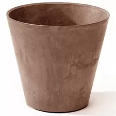 Artstone 12" Round Napa Planter Rust